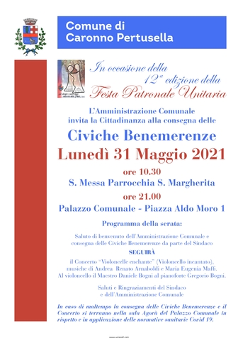 12esima edizione della Festa Patronale Unitaria